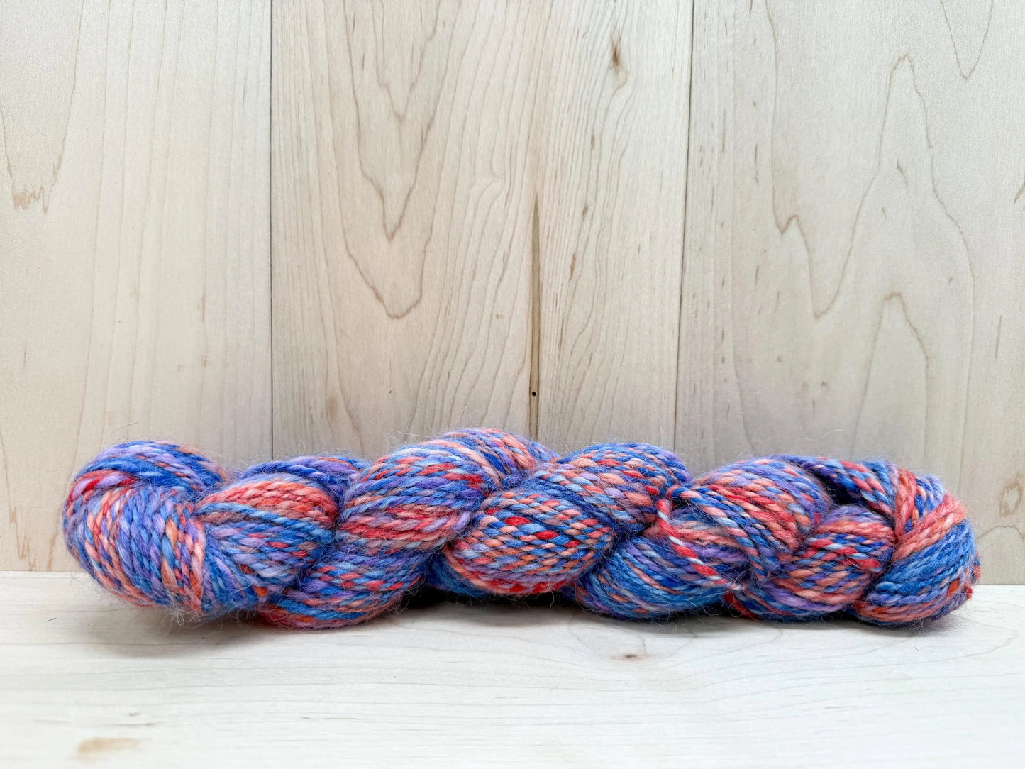 Handmade Berry Patch Semi-Gradient Yarn Using 100% Alpaca