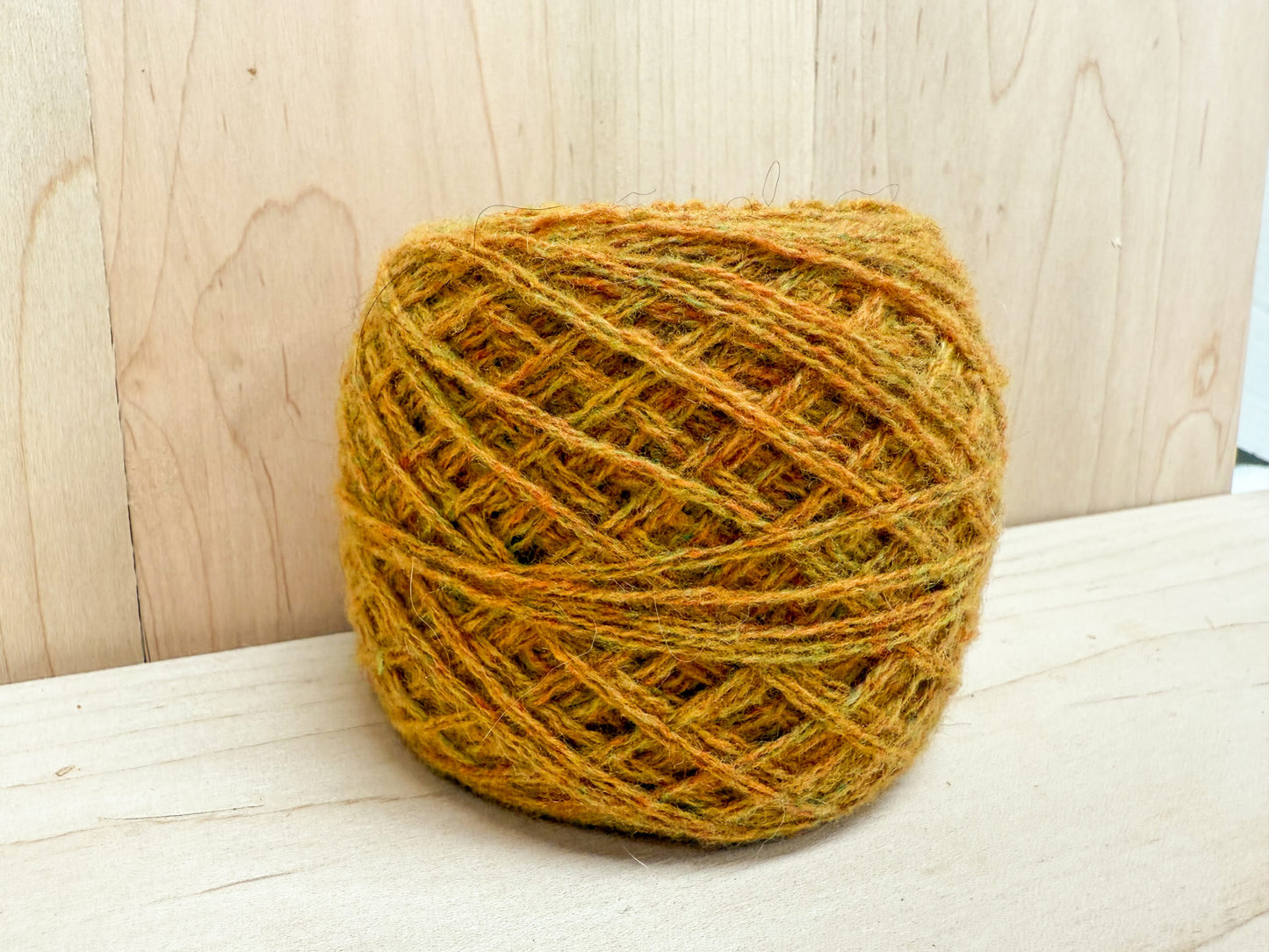 Recycled Mustard Yarn