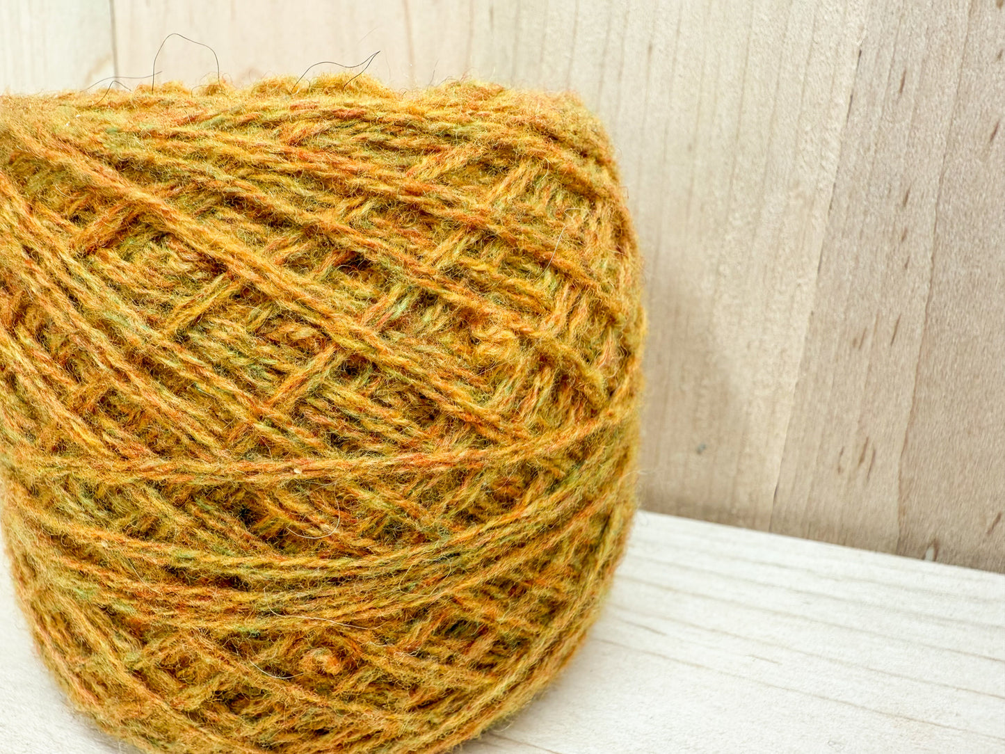 Recycled Mustard Yarn