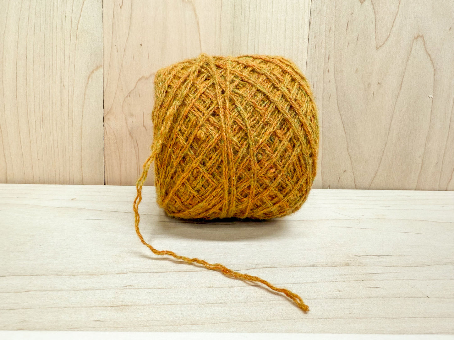 Recycled Mustard Yarn