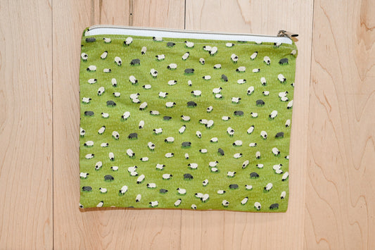 Sheep Project Bag for Makers Using Organic Cotton