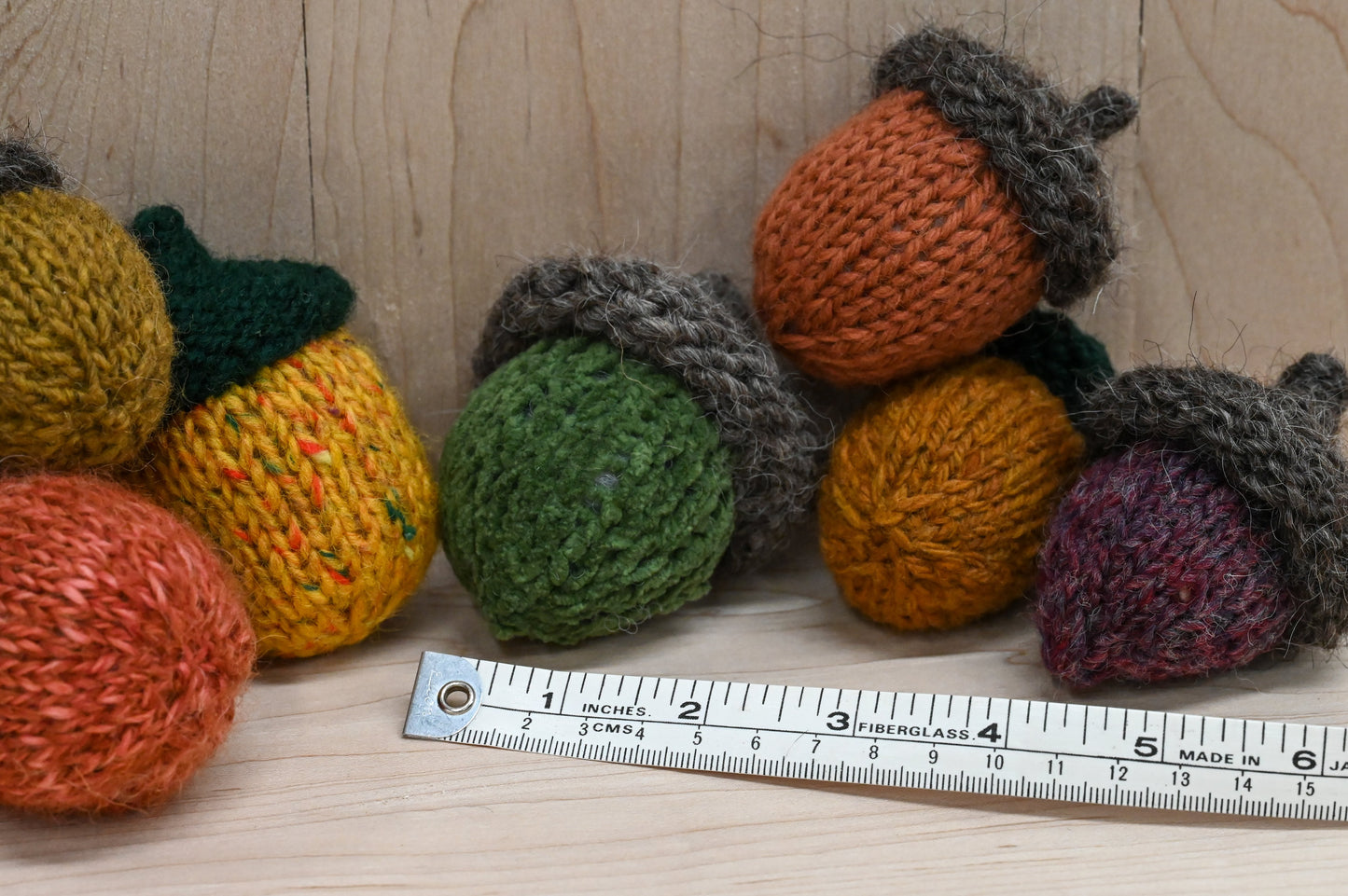Knitting Pattern: Knitted Acorns