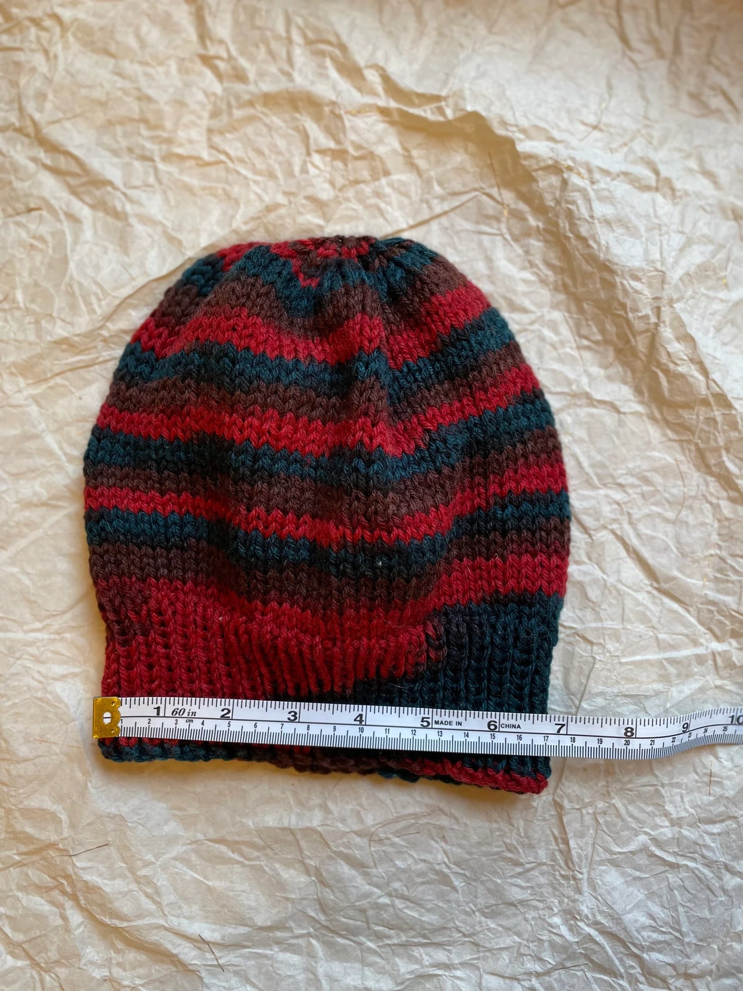 Handmade Forest Berry Hat Using Sustainable Materials
